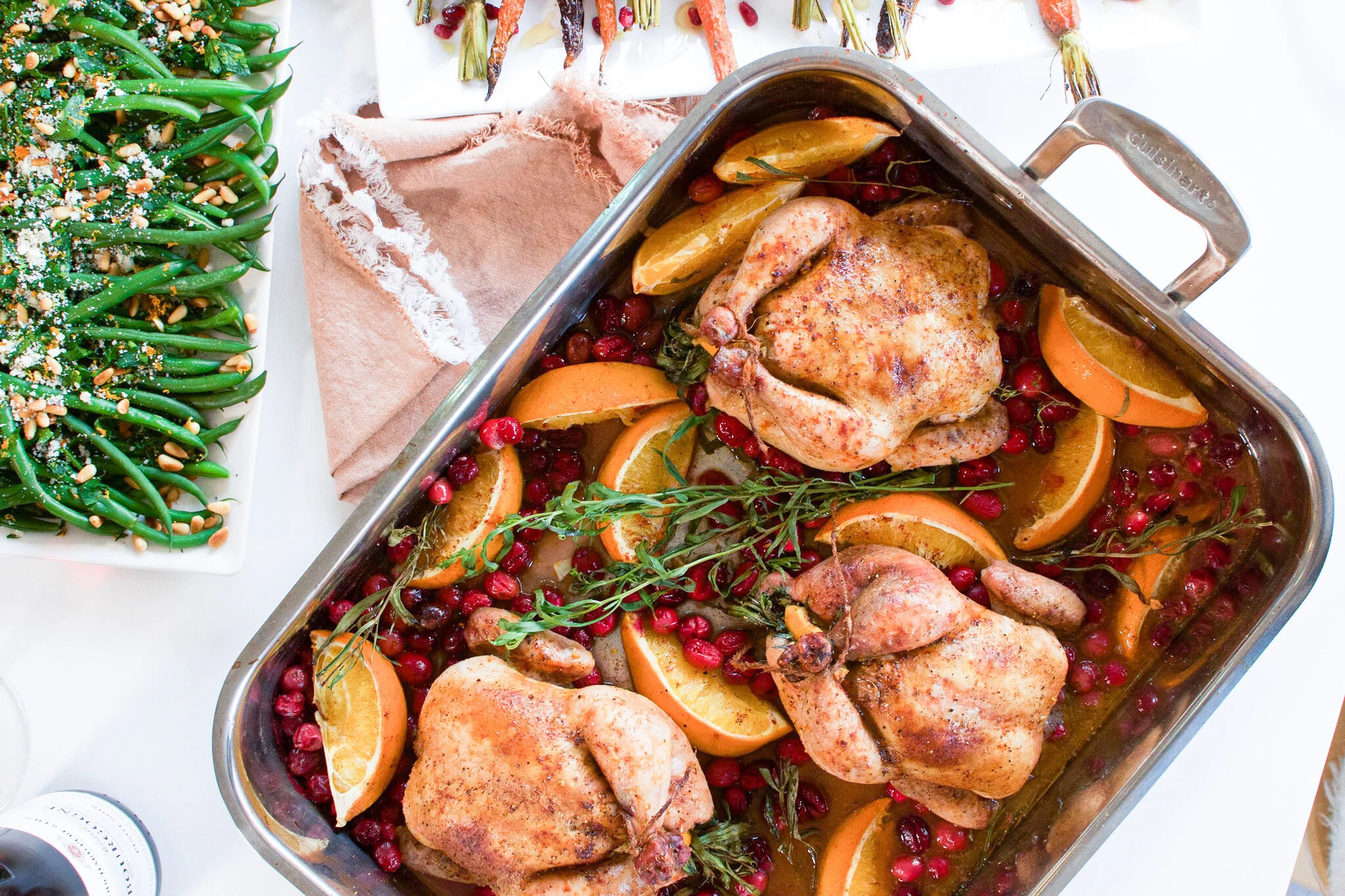 tarragon mustard cornish hens