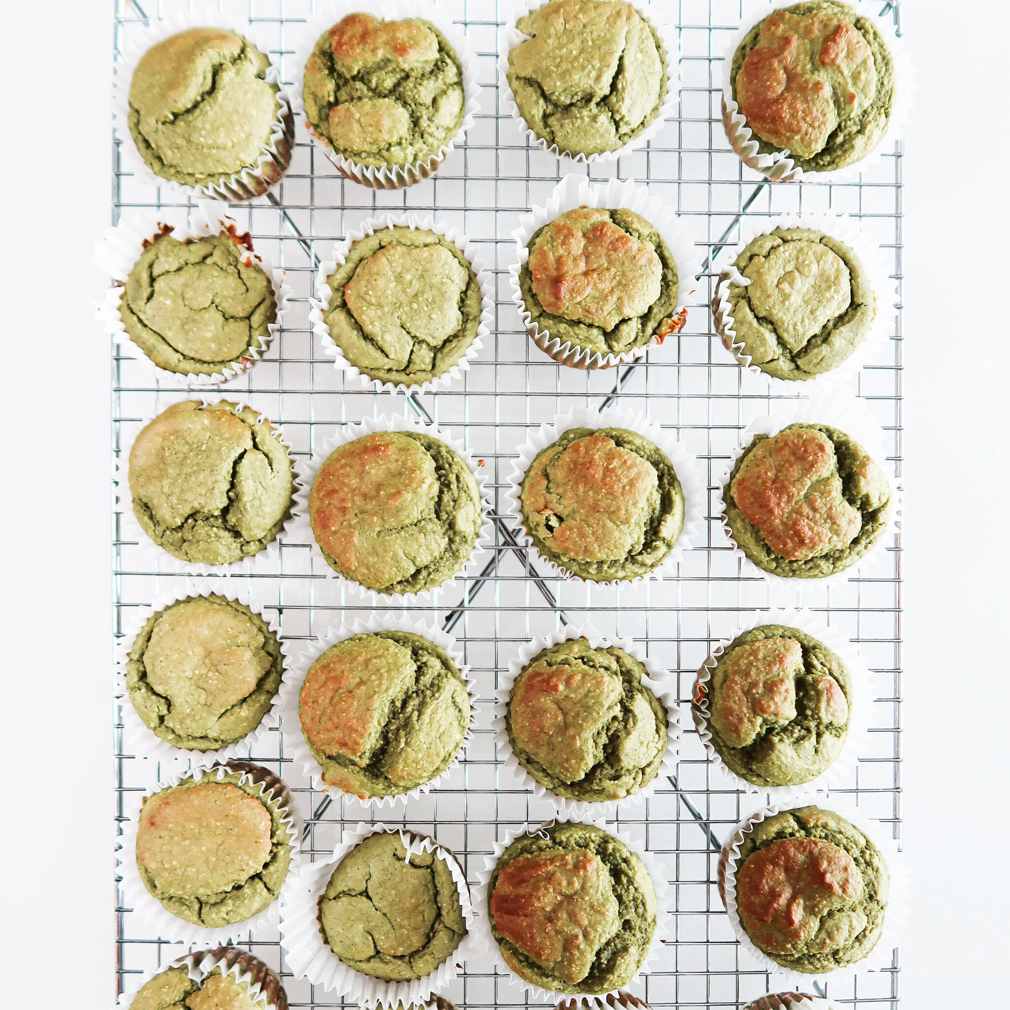 green smoothie muffins 