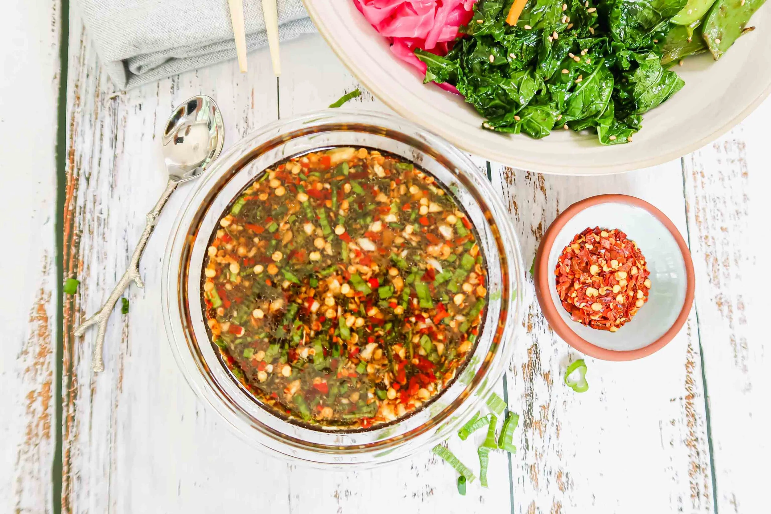 asian dipping sauce or dressing