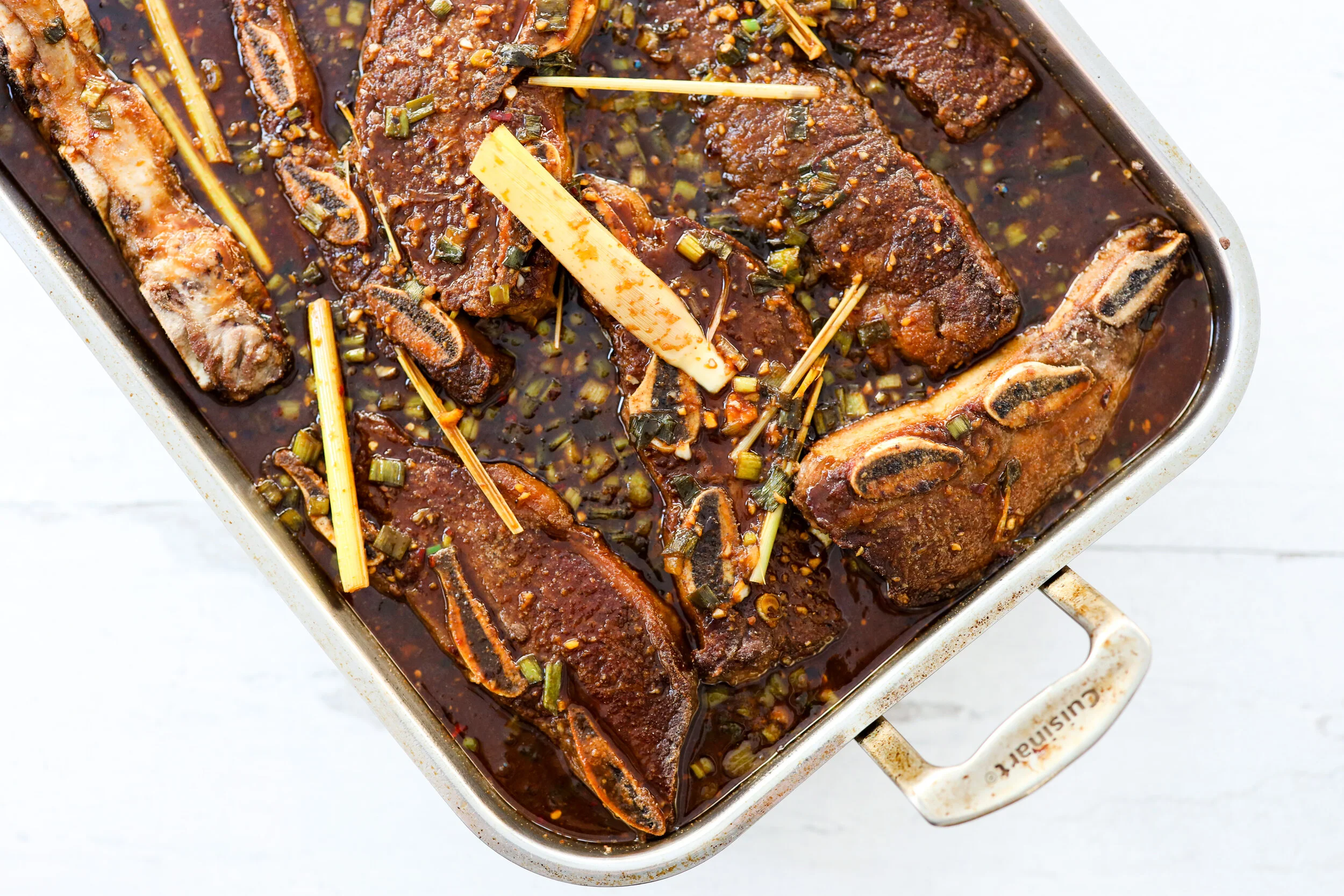 hoisin, ginger &amp; lemongrass short ribs