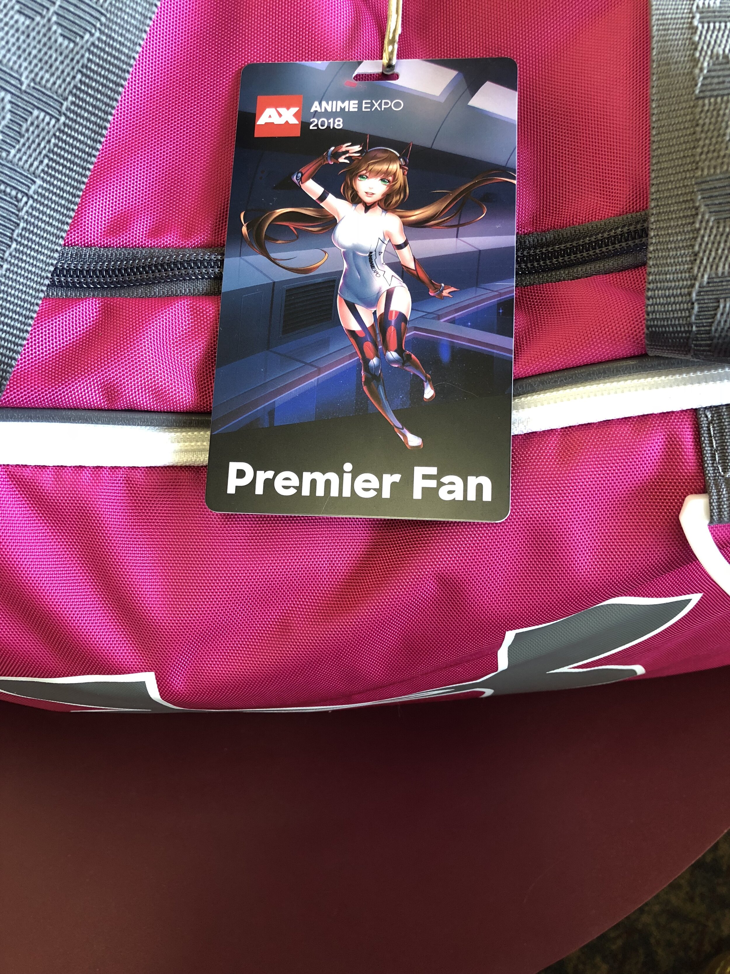 Premier Fan Metal VIP Pass for Anime Expo on Behance