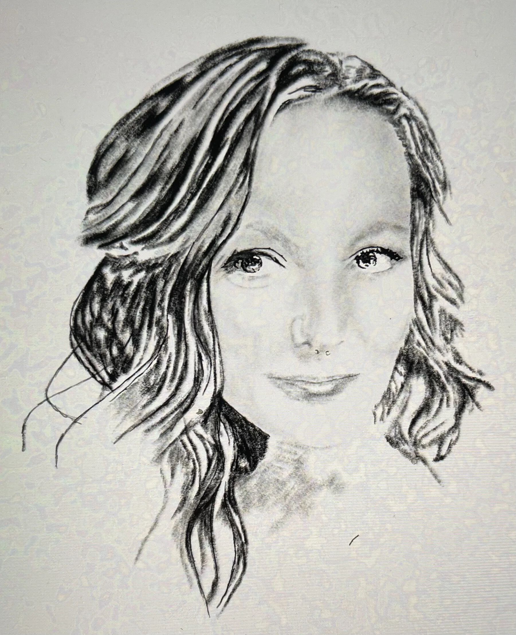 A friend from one of the many coffee shops I frequent.  I am always so fortunate to draw and capture the magic of life as it happens.