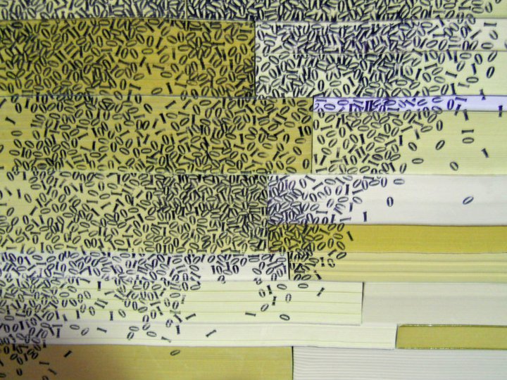 Detail shot, work by Nicky Broekhuysen