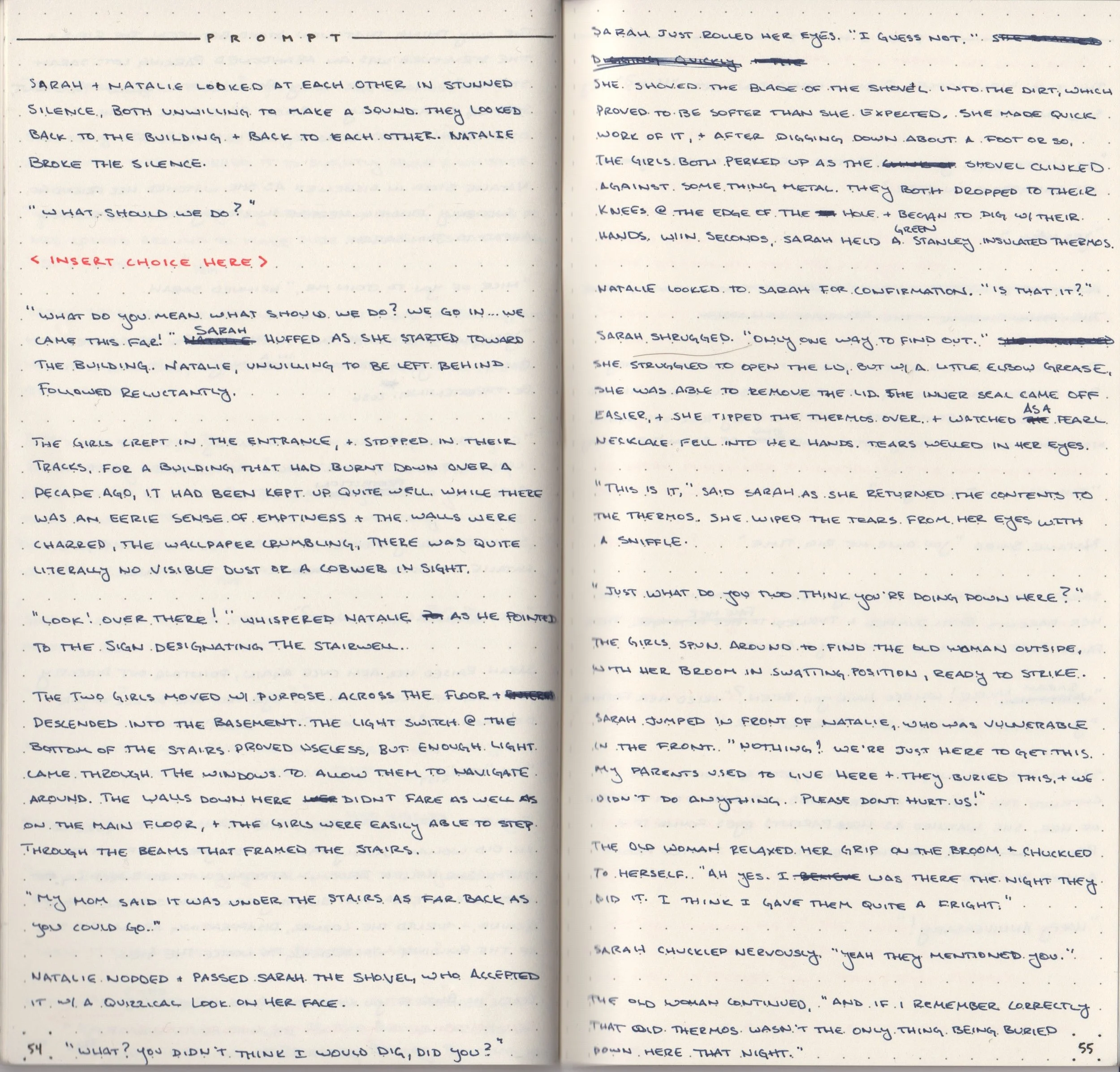 Matt's Handwriting Sample