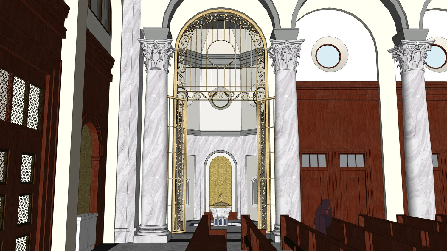 The Baptistry (4/9) — The Immaculata Church Project