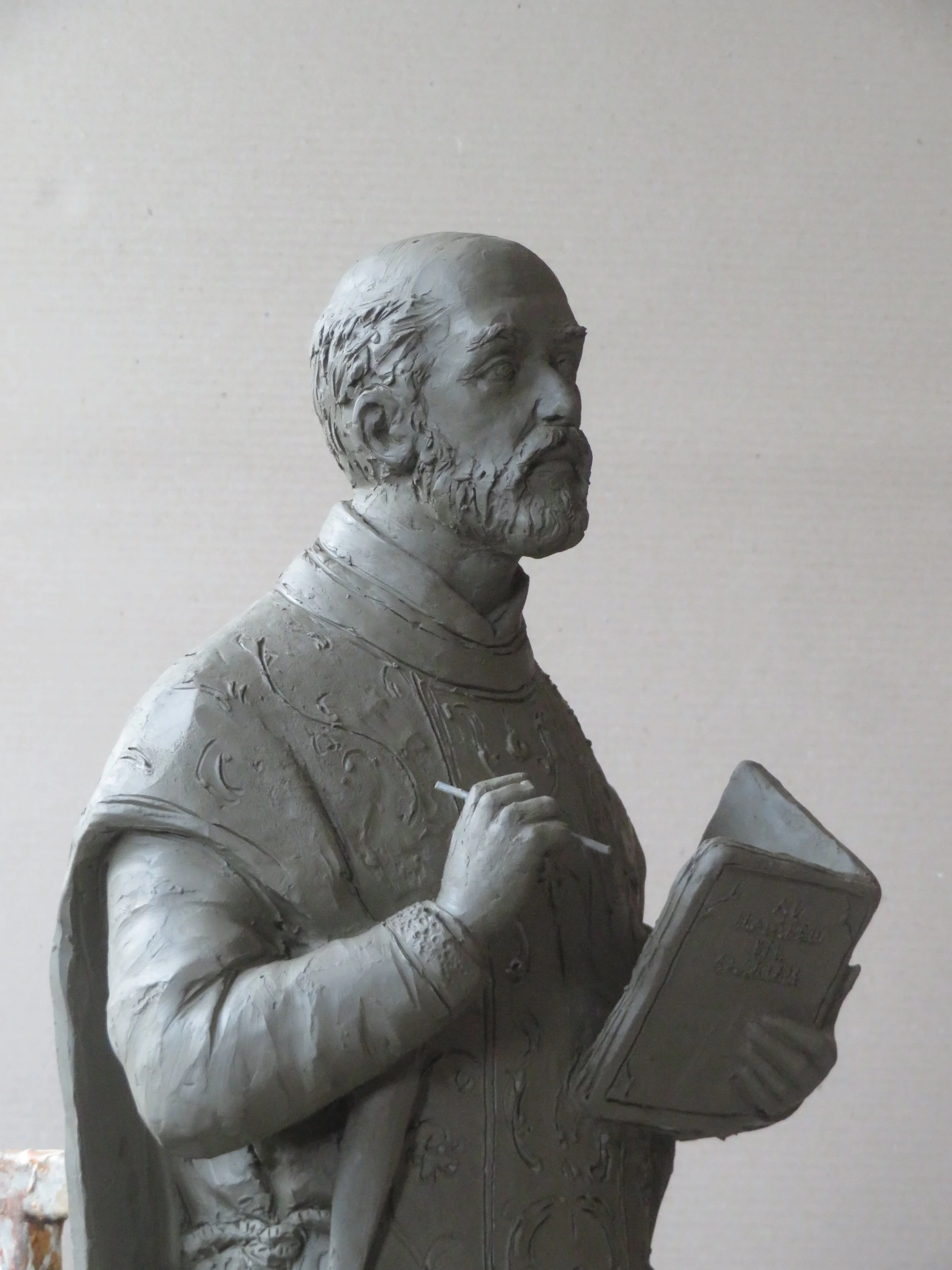 Exterior Statue of St. Ignatius of Loyola (total cost: $21,600)