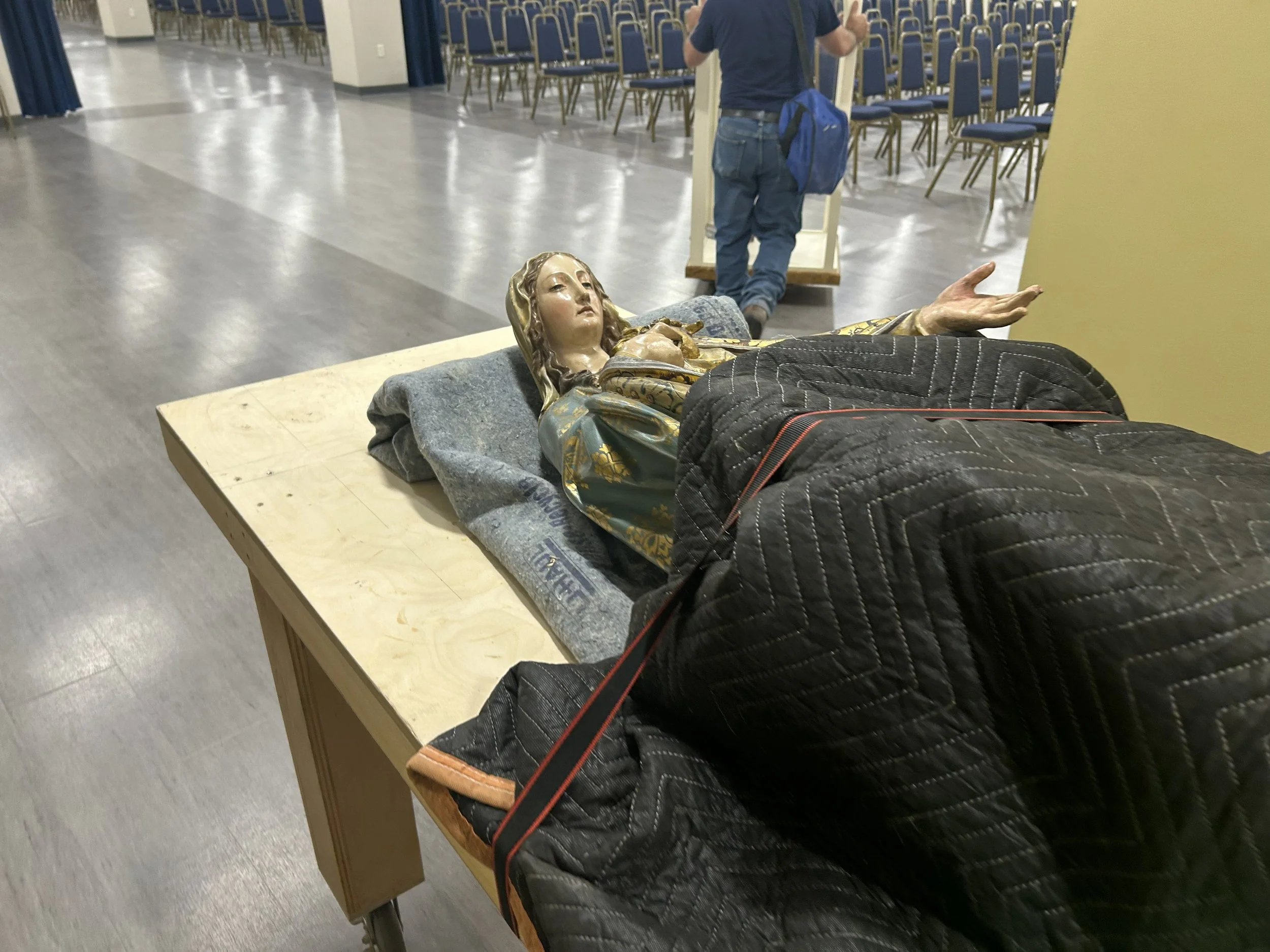 Immaculate heart of mary Statue