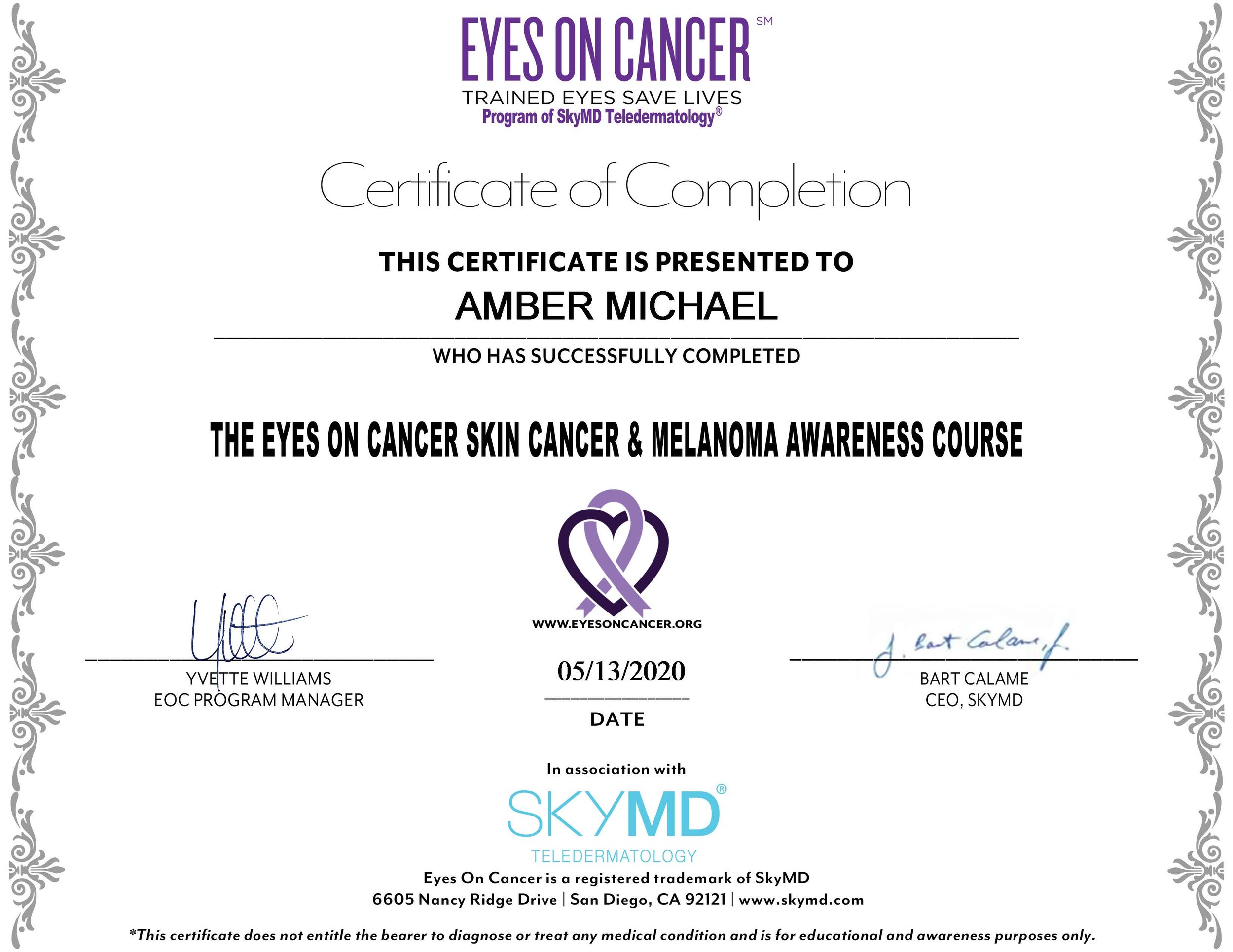 Eyes on Cancer Certification.jpg