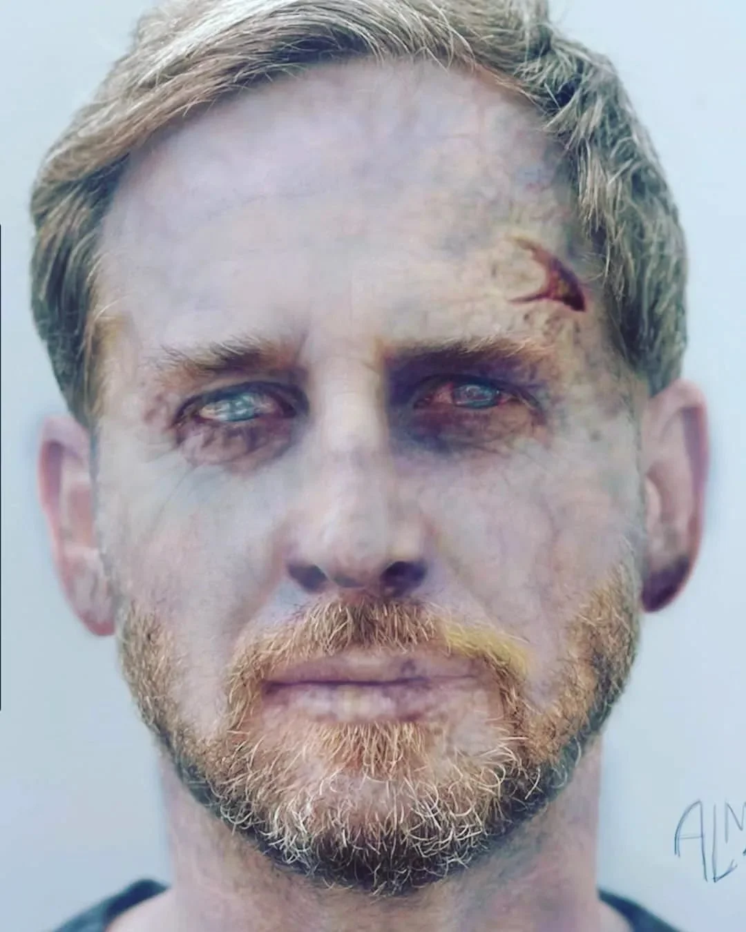 Makeup/ Prosthetic design for Josh Lucas for TV Series "Long Slow Exhale"