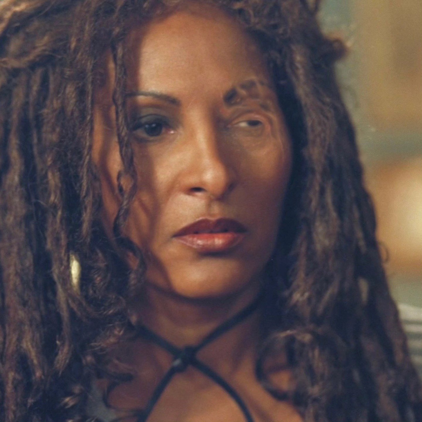 Makeup/ Prosthetic design for Pam Grier for film "Cinnamon"