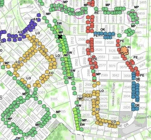 Melbourne, Australia, gave email addresses to 70,000 trees.