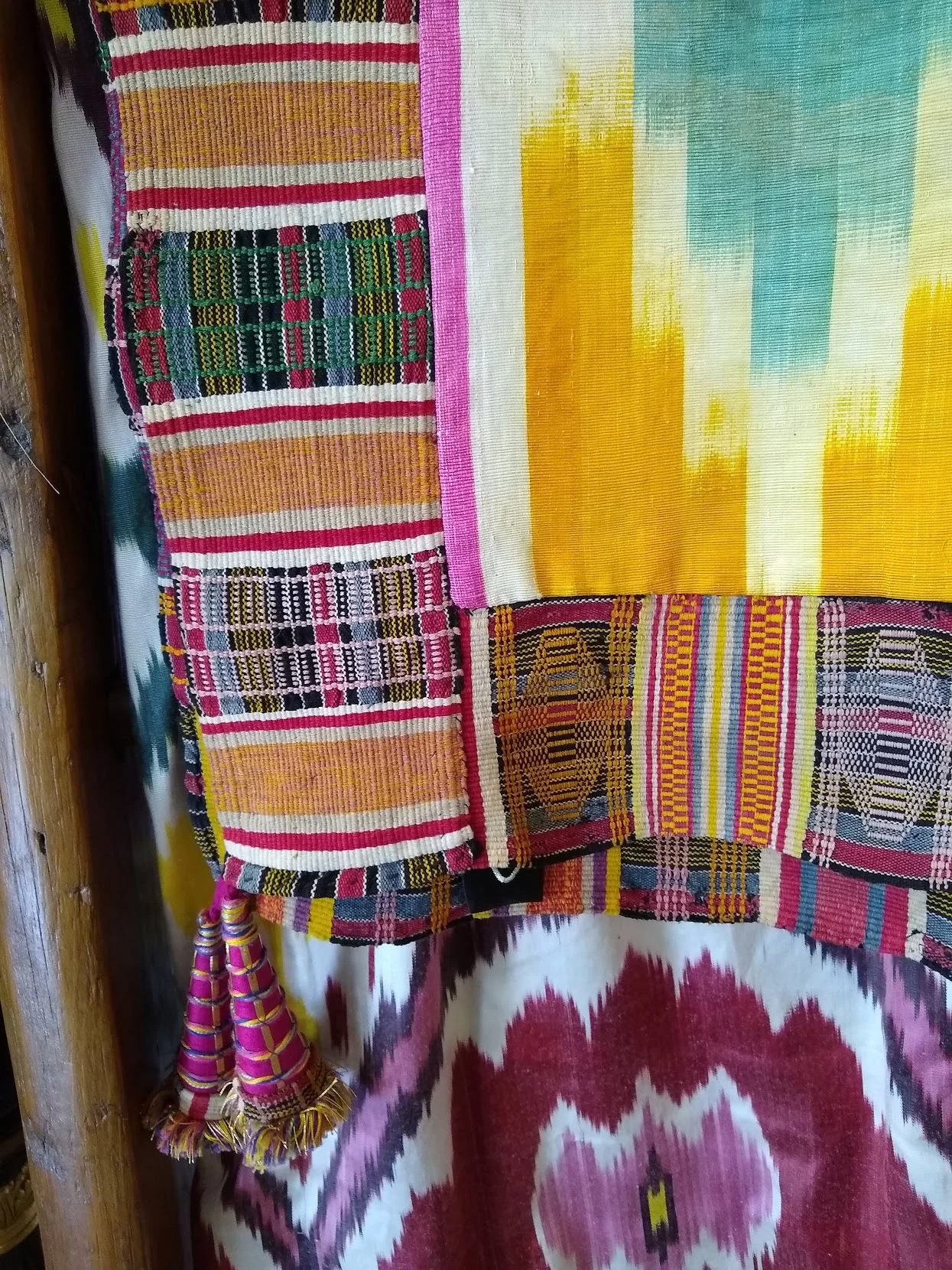 Ikat throw