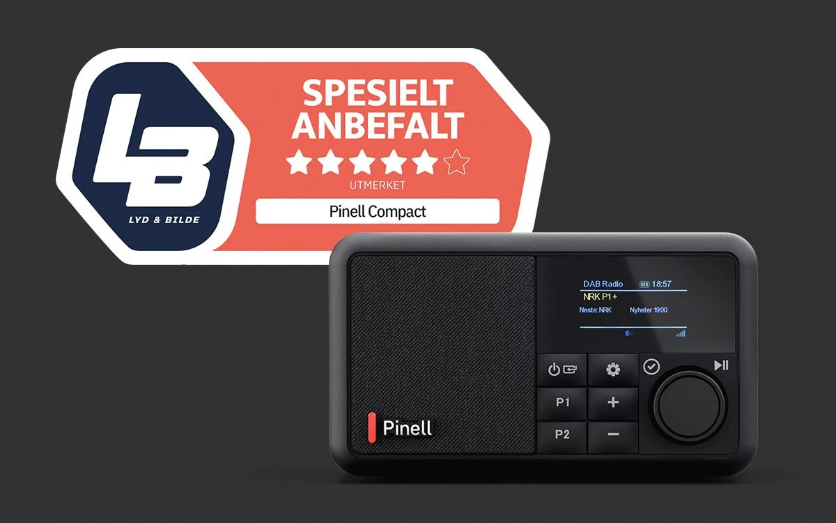 "Pinell er kjent for å lage radioer hvor lydkvaliteten er god, og Compact er ikke noe unntak"