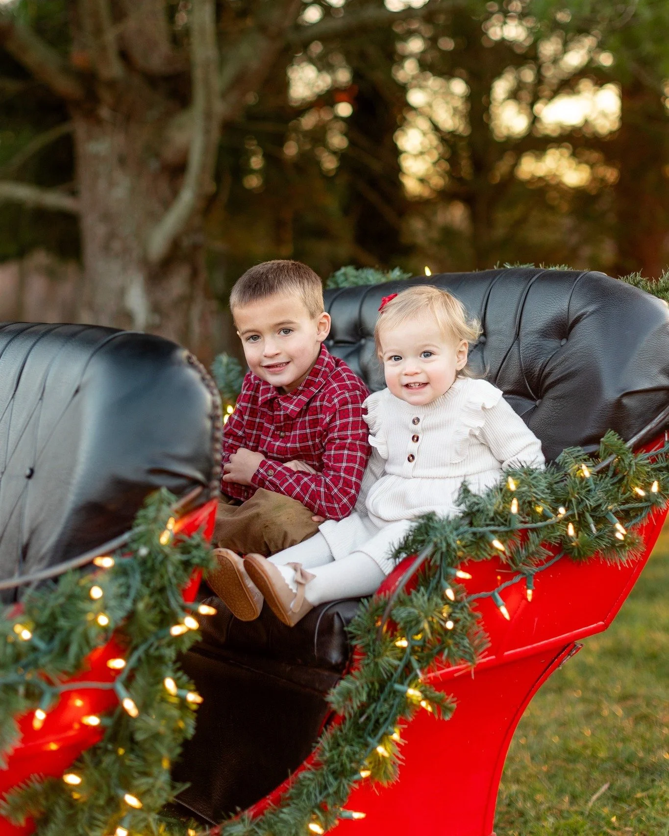 Proof that these two love each other. 💕 I&rsquo;ll always cherish my time with my kids and am very grateful to be their mom.

Venue/Sleigh: @goodfeelingsfarm 
Photographer: @alanareneephoto 
Edited: By me