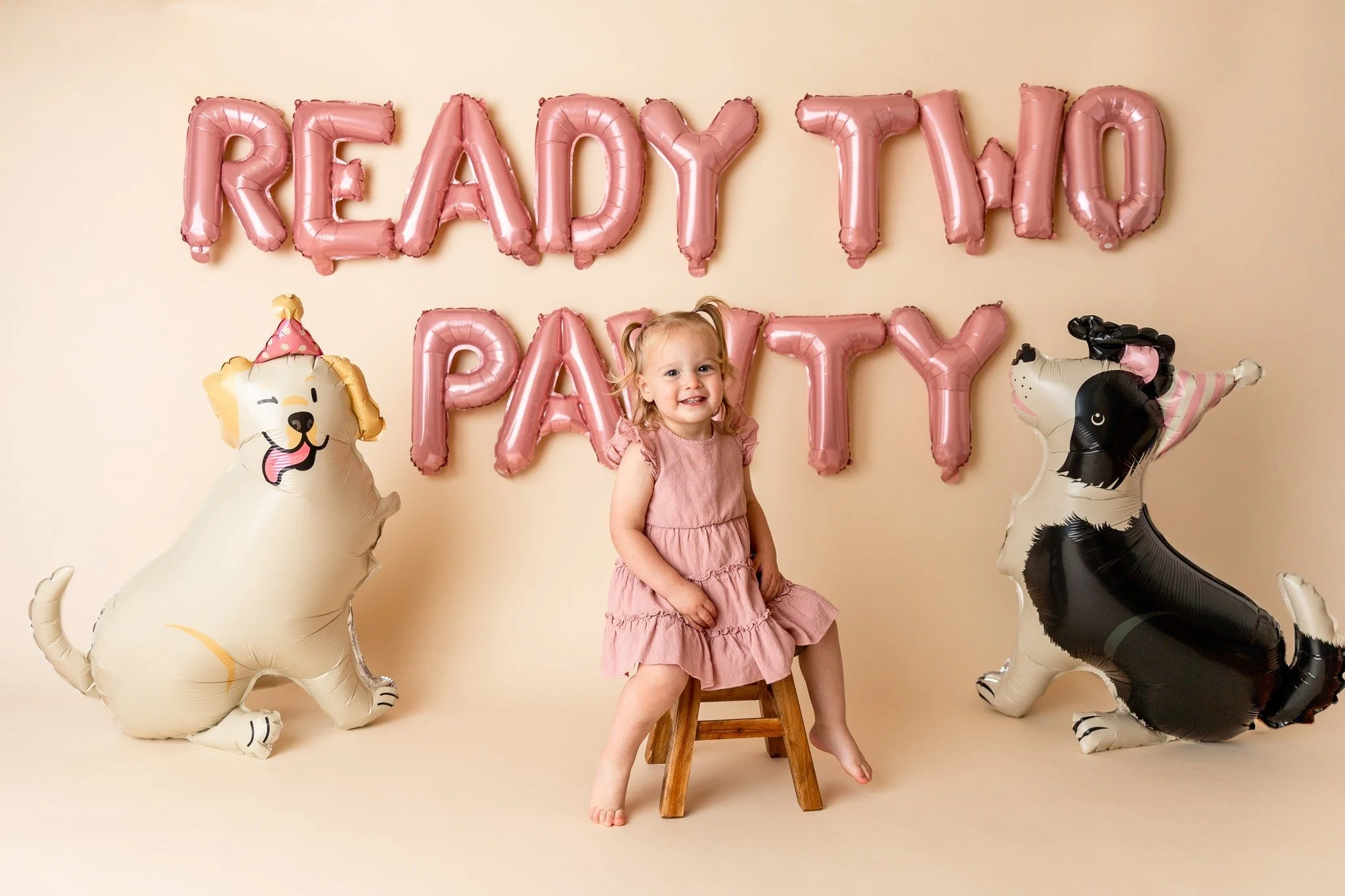READY TWO &ldquo;PAW-TY&rdquo;! 🐾🎉

Happy 2nd Birthday, Reese!!

You are so sweet, full of joy, and your laugh is contagious. You love dogs (or as you say, "dog dog"), and your fun little personality is shining more and more every day. ✨
