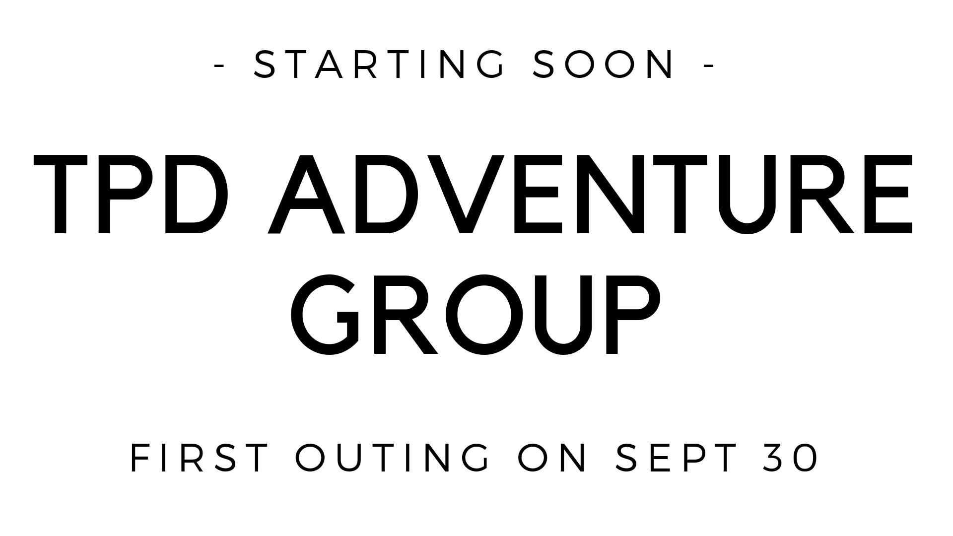 The first ever TPD Adventure Group: On Sunday, Sept. 30 right after church, we’ll be carpooling to the Indiana dunes for a hike, picnic and some fun on the beach there. Anyone is welcome, and this would be a great thing to invite people into who may not be familiar with our church. We’re hoping to build from this and do many more outings going forward.