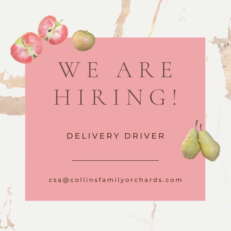 🚐 Beep Beep! 🚐

Come join our Seattle crew this summer as a CSA delivery driver! We are looking to add one more person to our team for June - December. 

Position starts June 10th and is based out of our warehouse in Georgetown. $22/hr to start.

W