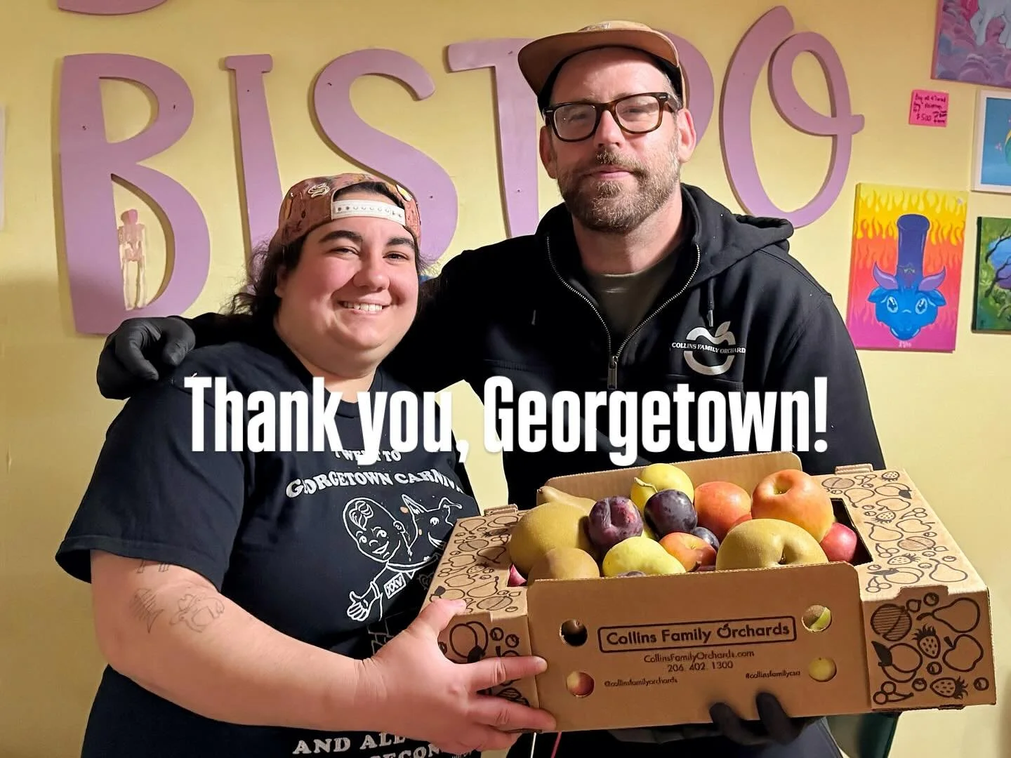 That’s a wrap, Georgetown! π₯
Six weeks, countless pups, endless playlists, and more fresh fruit than we could carry. ππΎ
Thanks for showing up and proving this market belongs here. Let’s make it official in 2026 — who’s wi