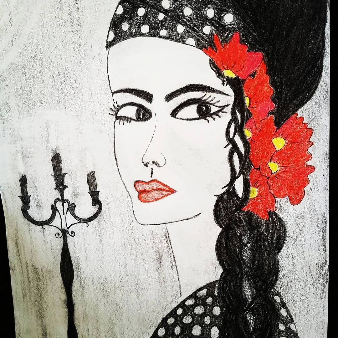 The girl who took my bandana