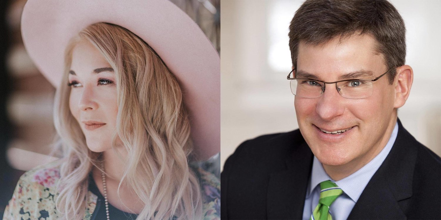 Sarah Edwards and Dr. Gregory Plotnikoff