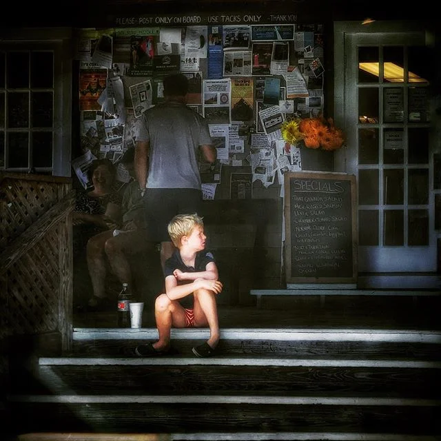 Waiting For Lunch At The Chilmark Store