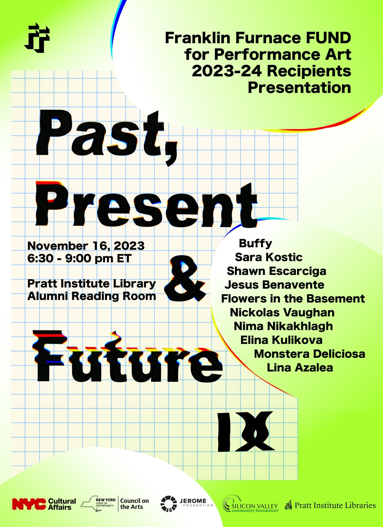 Past, Present &amp; Future IX: 2023-24 FF FUND Recipients Celebration