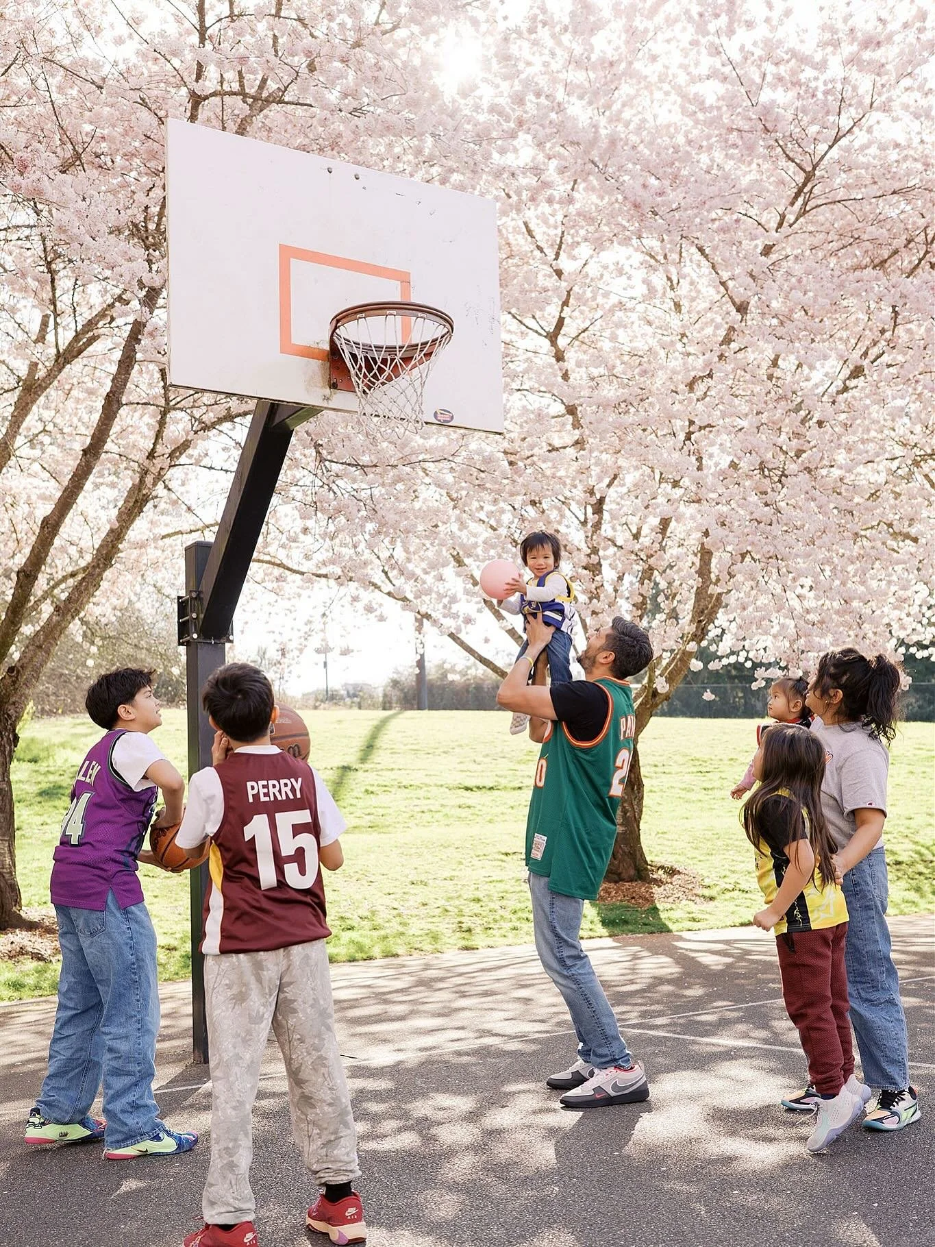fun family photos, cherry blossom edition 🌸
