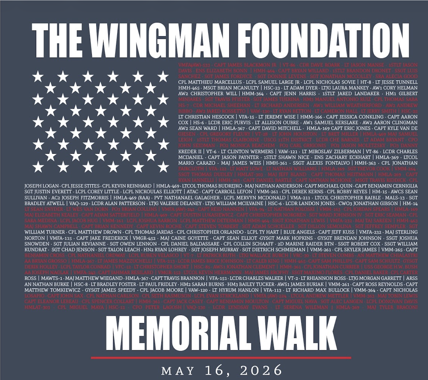 2026 - TWF Memorial Walk