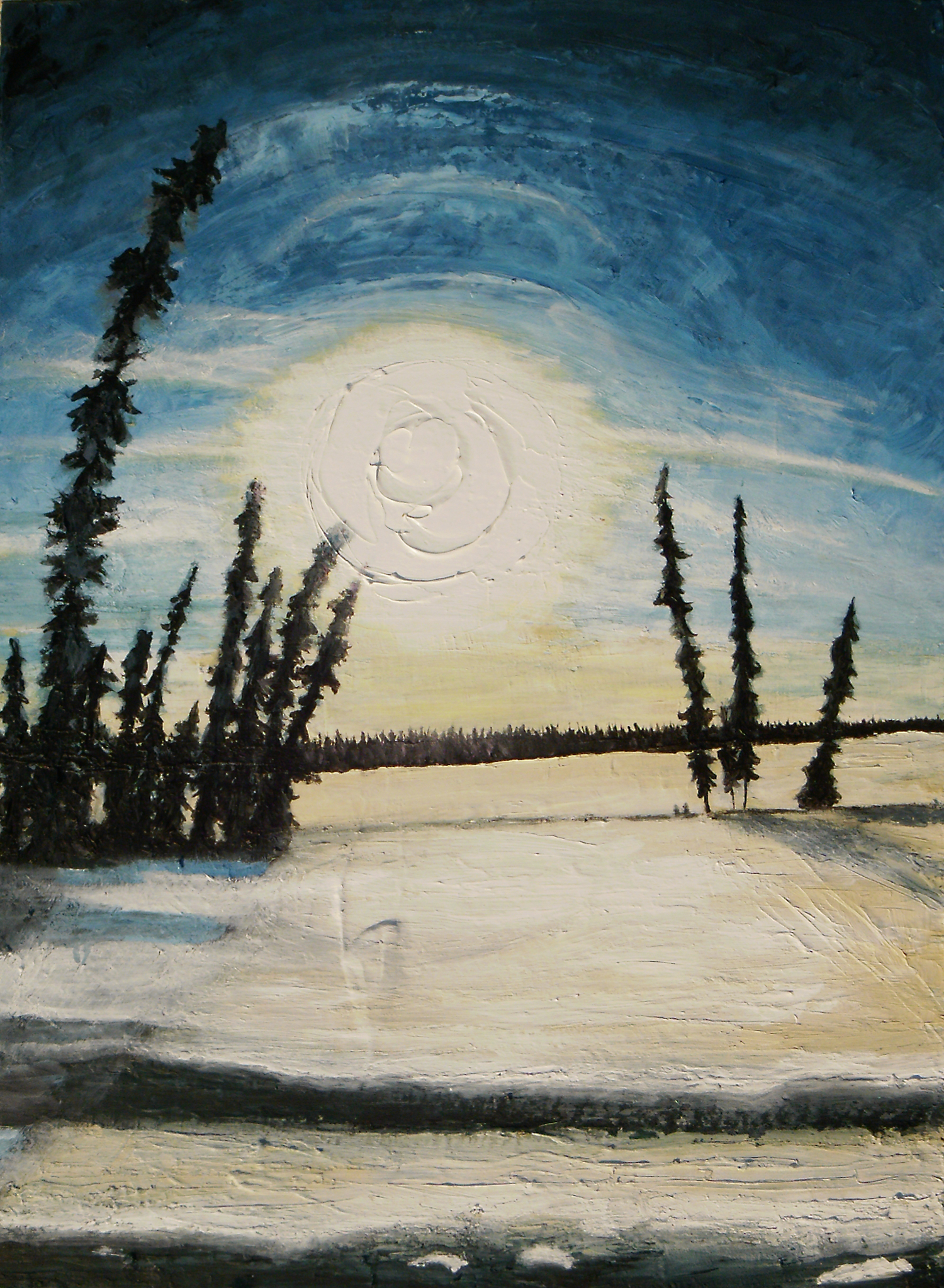 The Lake off the Ice Road- 24%22 x 32%22 May'11.png