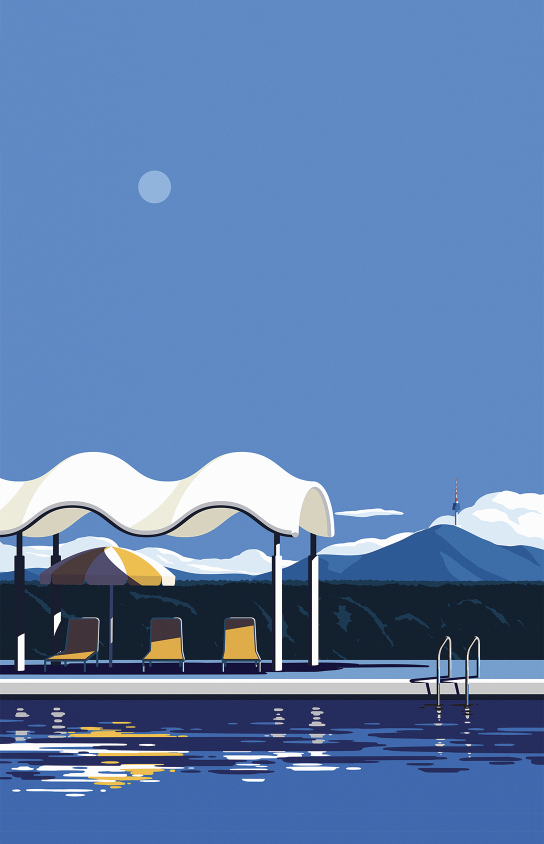 한강수영장 (Han River swimming pool)