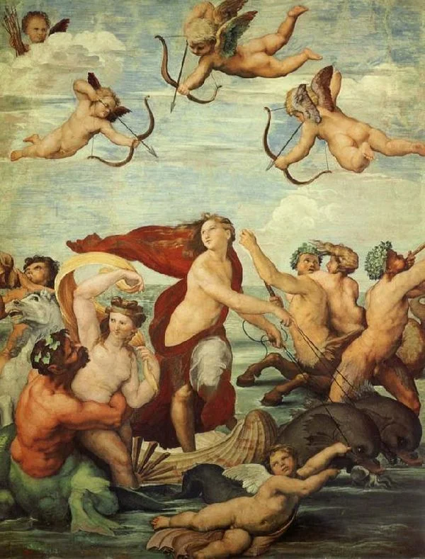 The Triumph of Galatea - Raphael (1514)