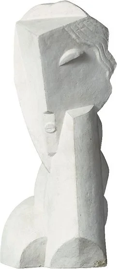 Head of a young girl - Henri Laurens (1920)