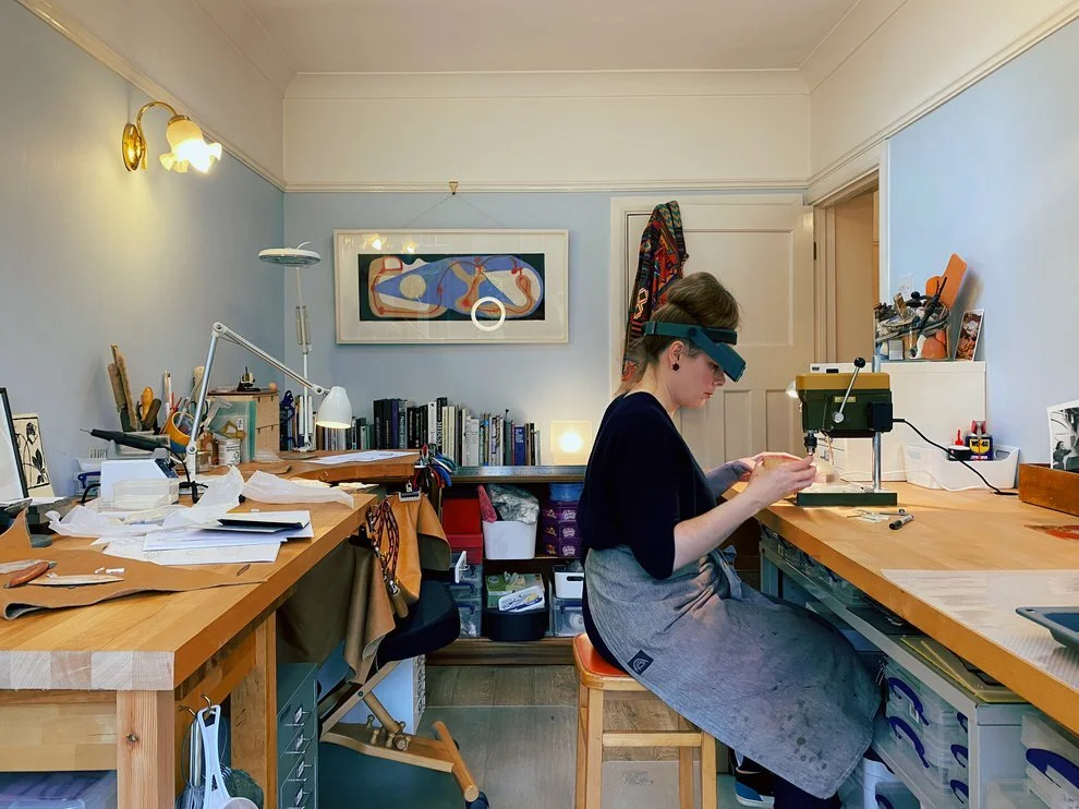 Crafts Council visit my studio to talk all things Folium 