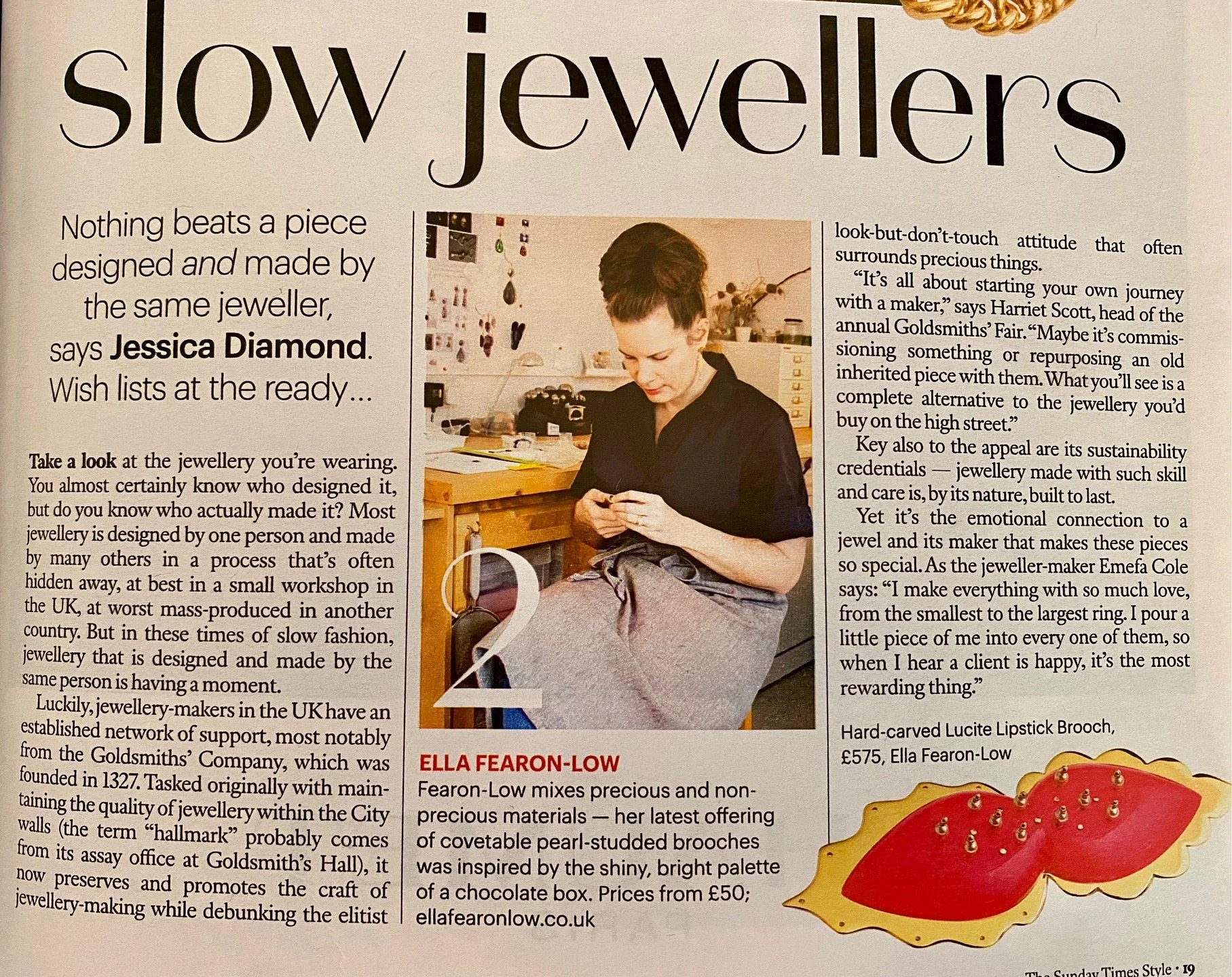 Super Slow in the Sunday Times 