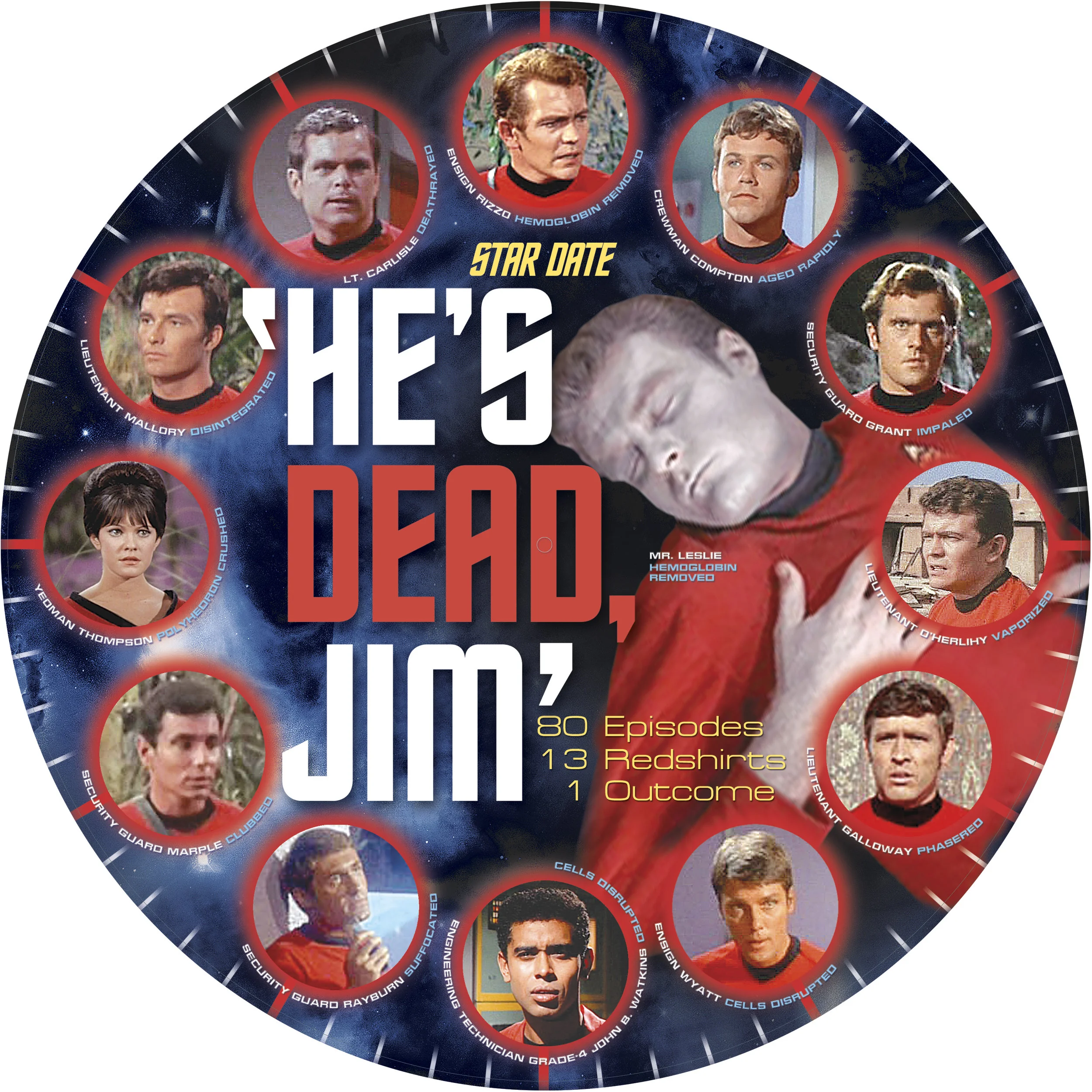 Star Trek Redshirt Deaths Clock, 2010