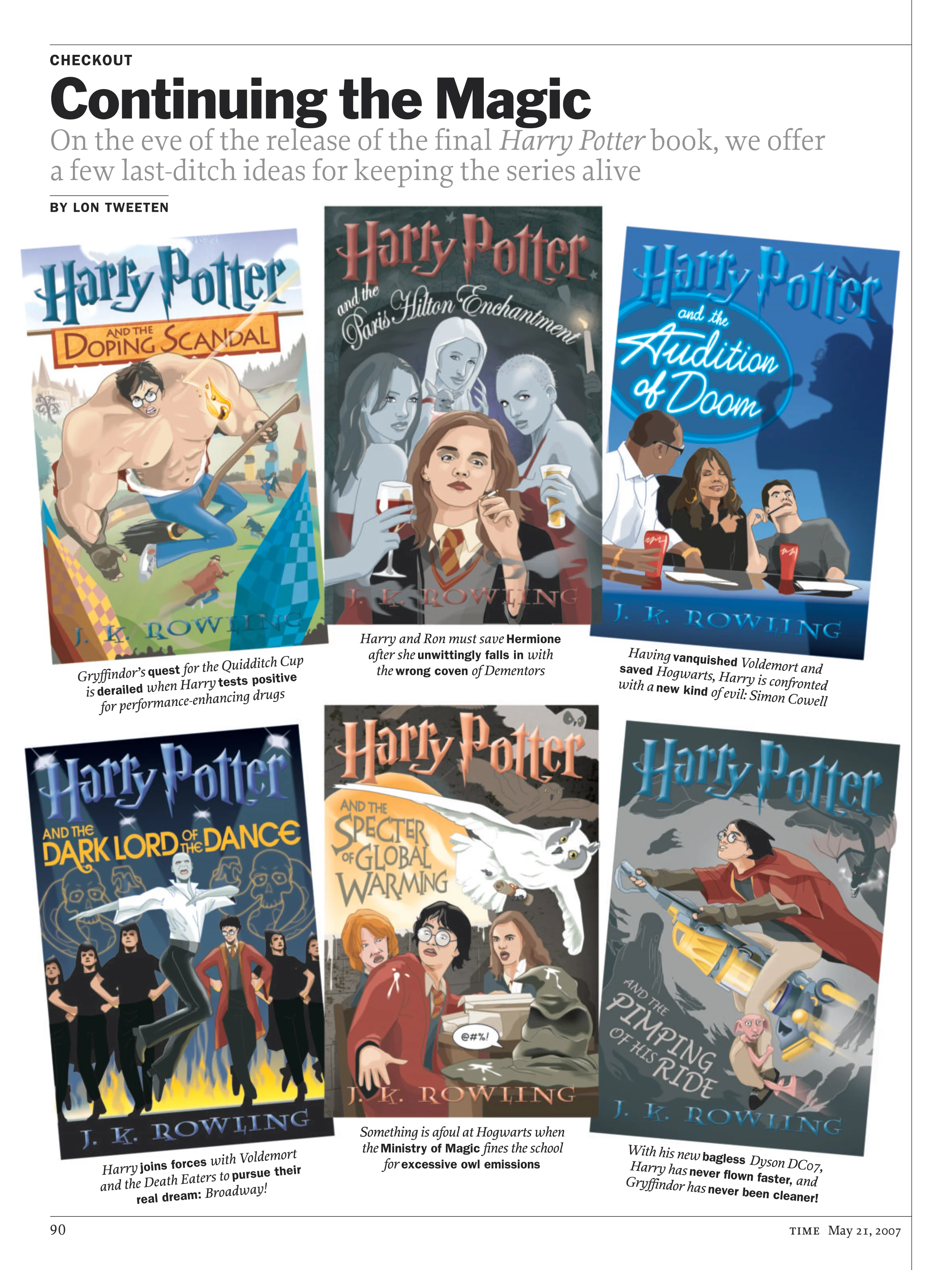 New Harry Potter Book Ideas, 2007