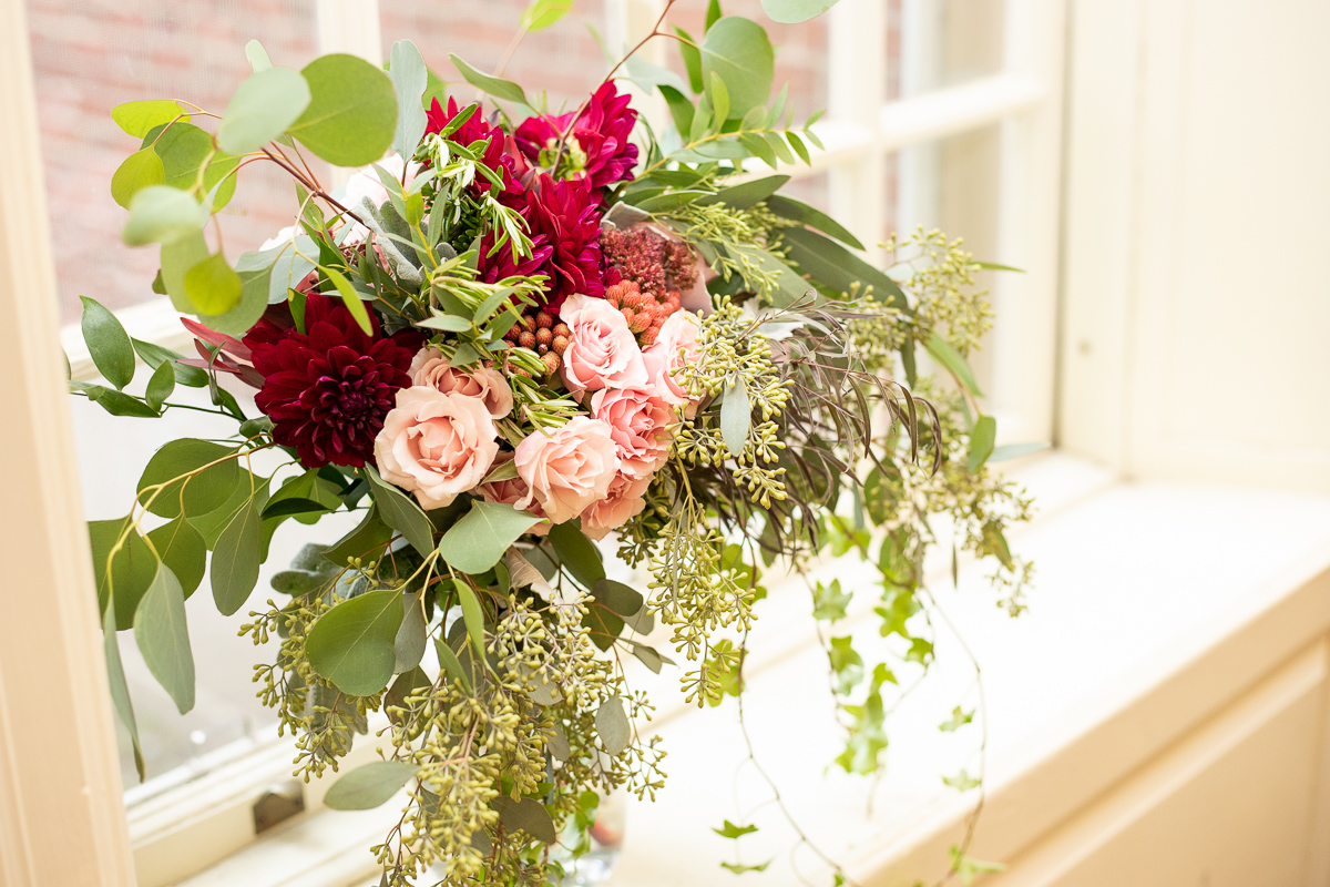 Bridal bouquet Boston wedding