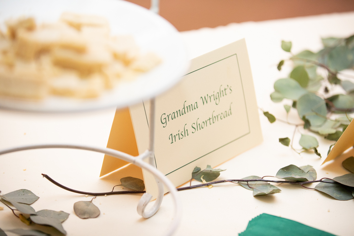 Cookies from grandma at Boston wedding.
