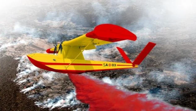 Flyox Yello Firefighter dropping Retardant.jpg