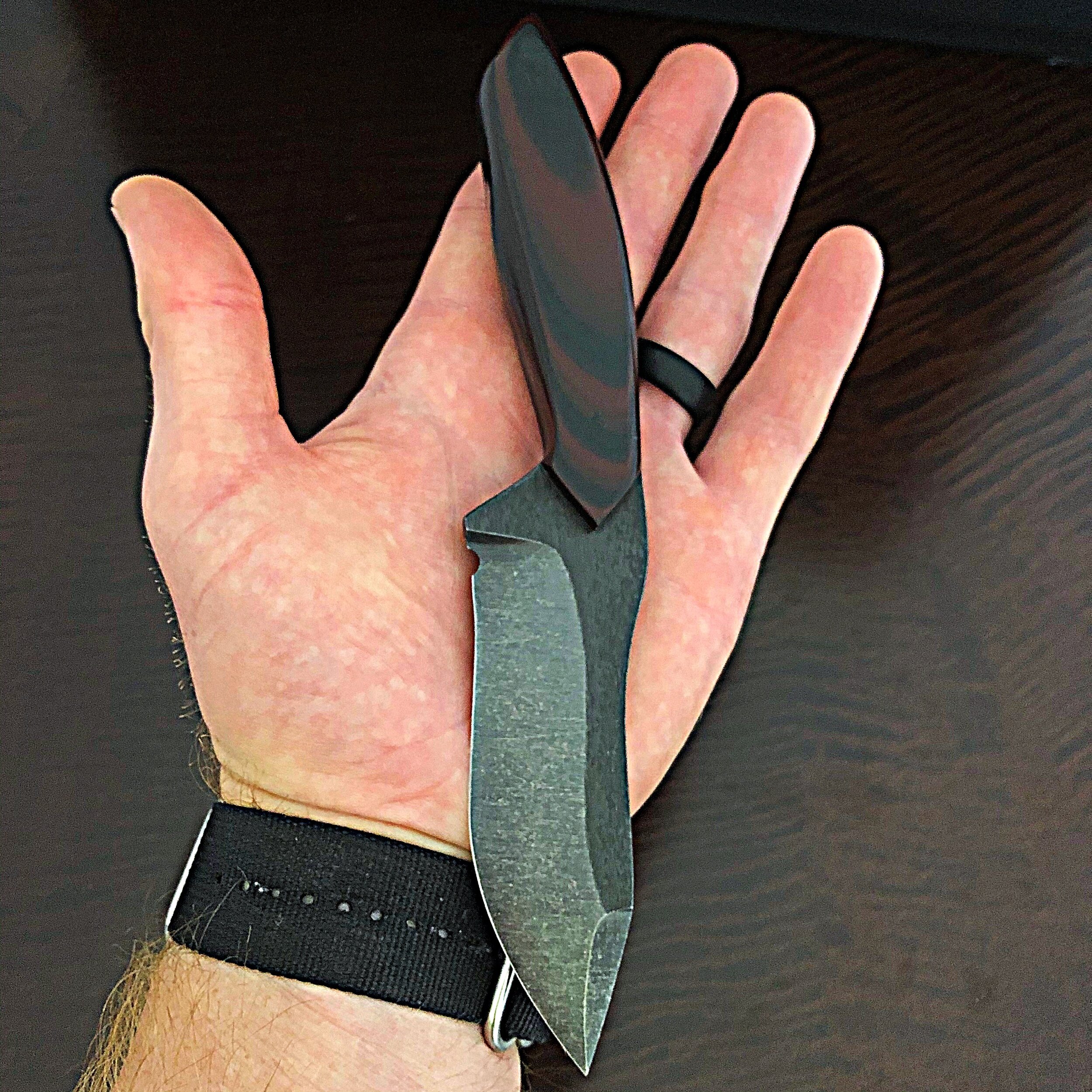Segmenter in Black and Red G10