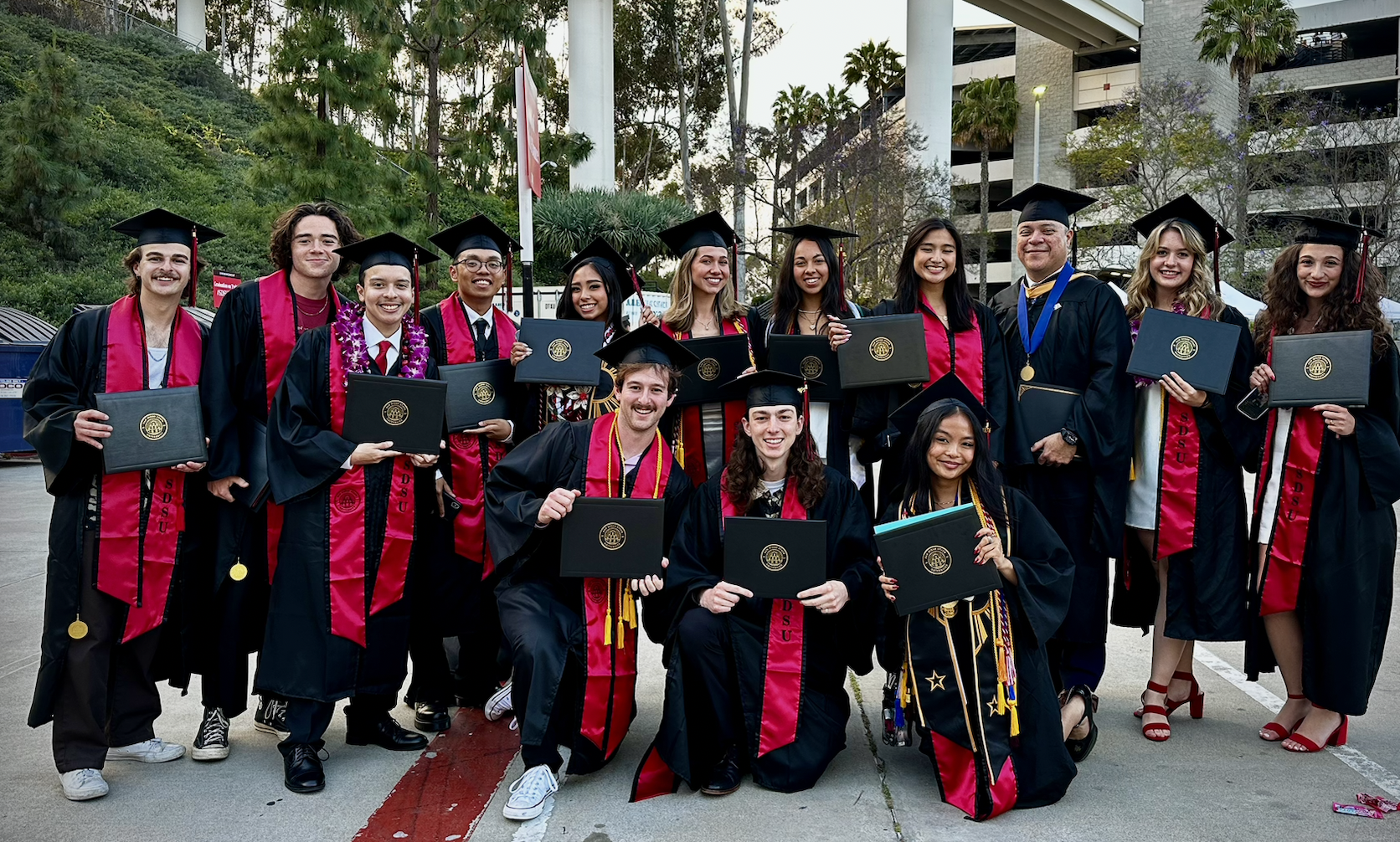SDSU Graduation 2024 - I'm so blessed to have such great students. 