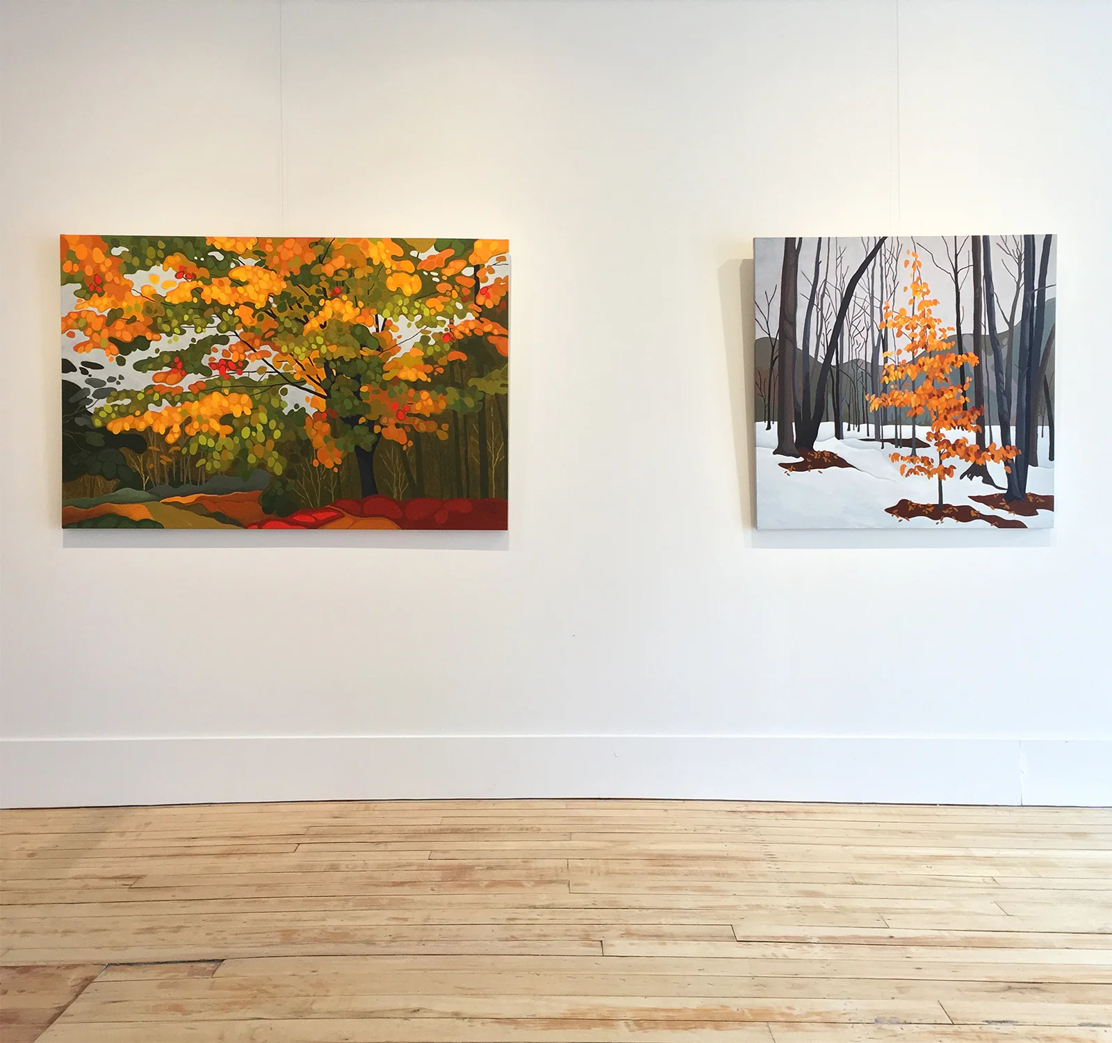 Leanne Baird, Up Came The Sun , installation view