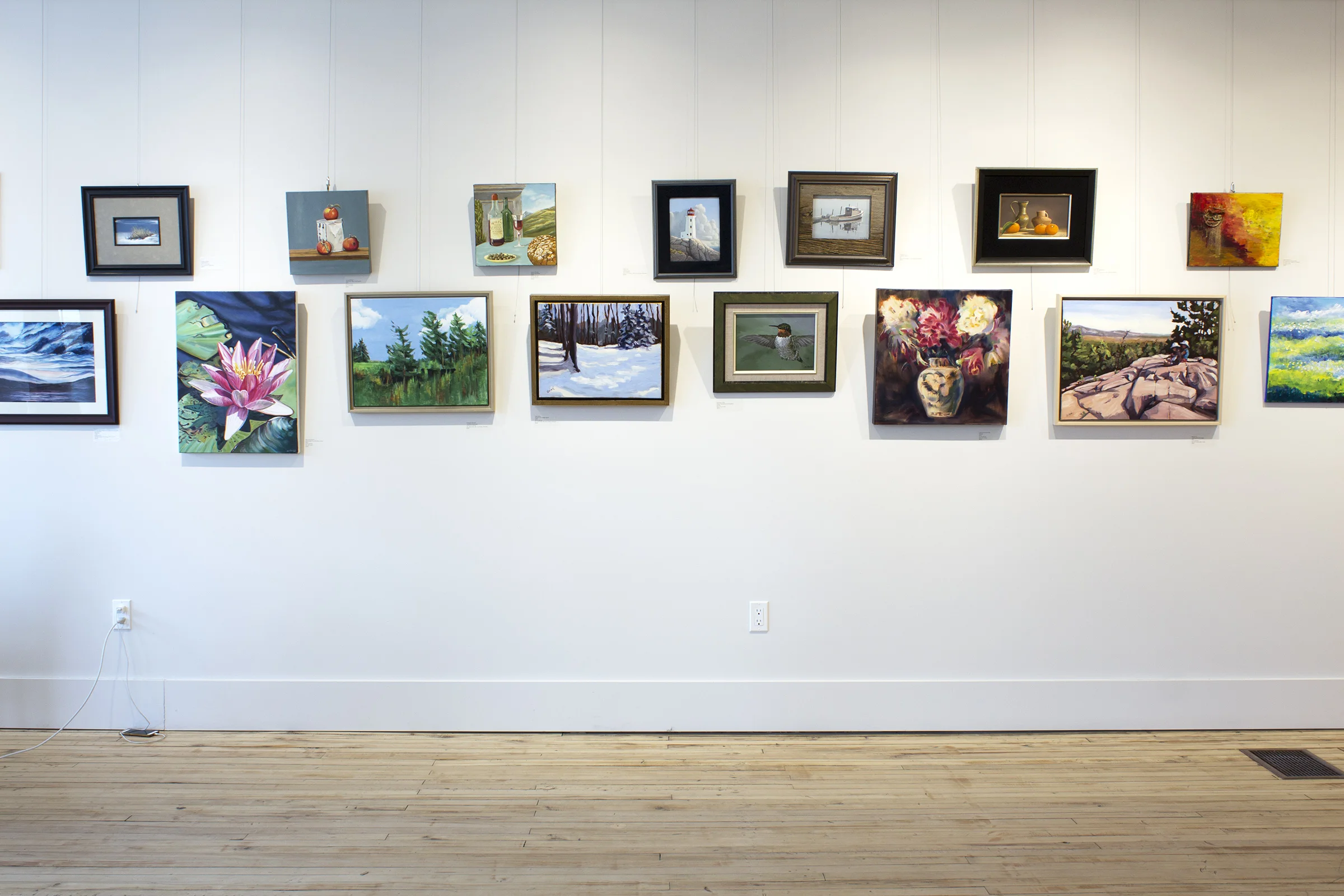 A Holiday Art Market , installation view