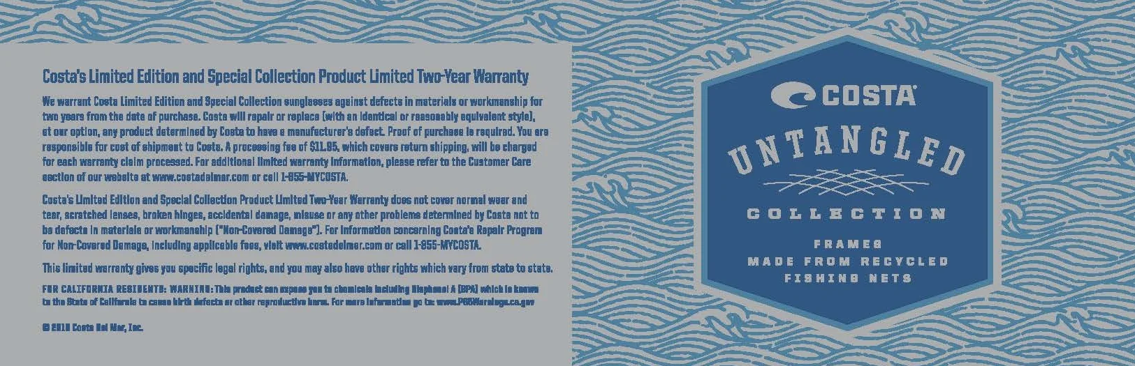 costa del mar return form