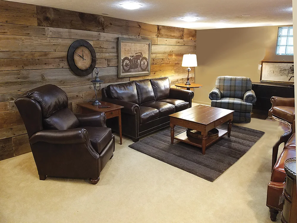 The Knilans’ Man Cave!