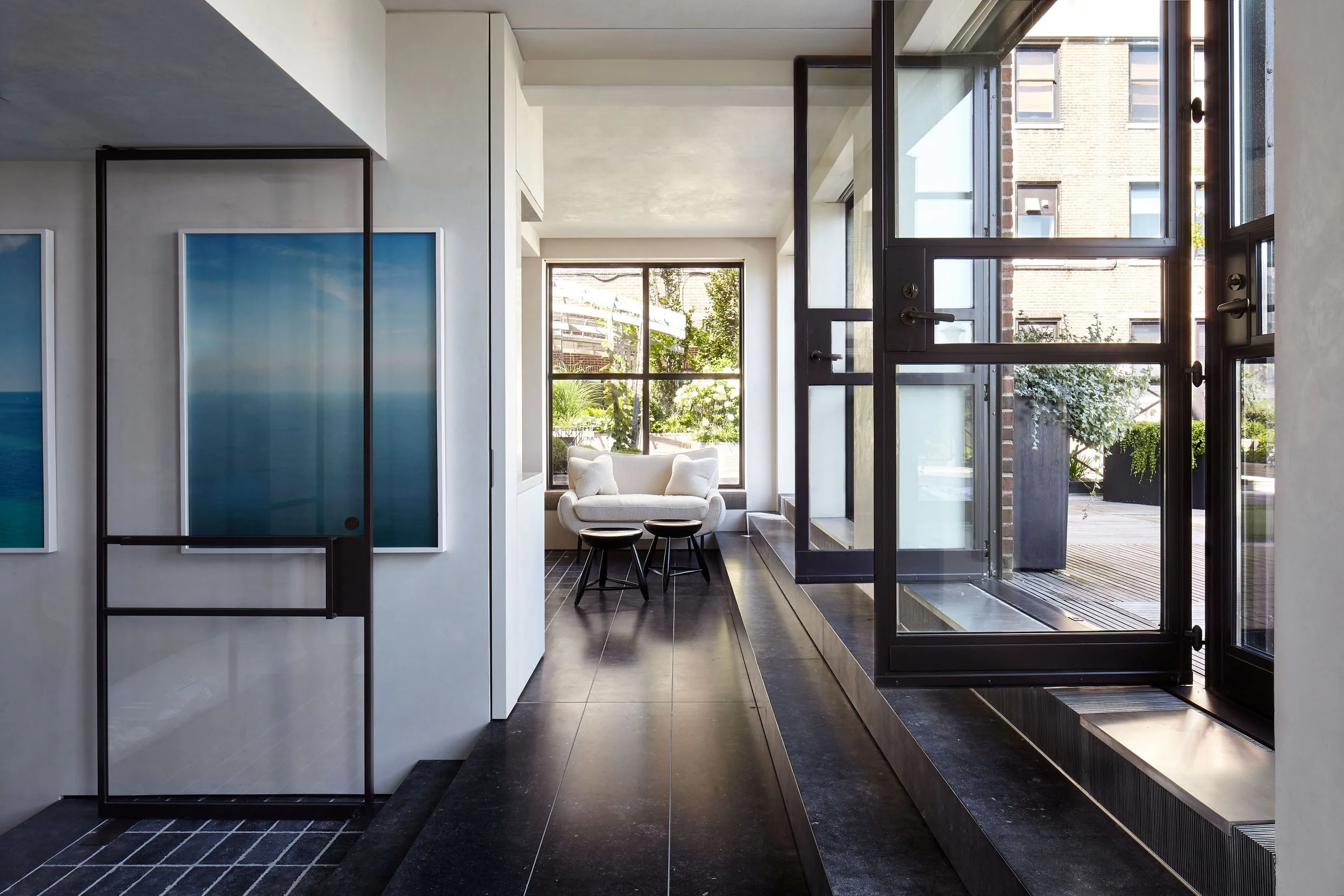 Lake Shore Rooftop & Penthouse — Dirk Denison Architects