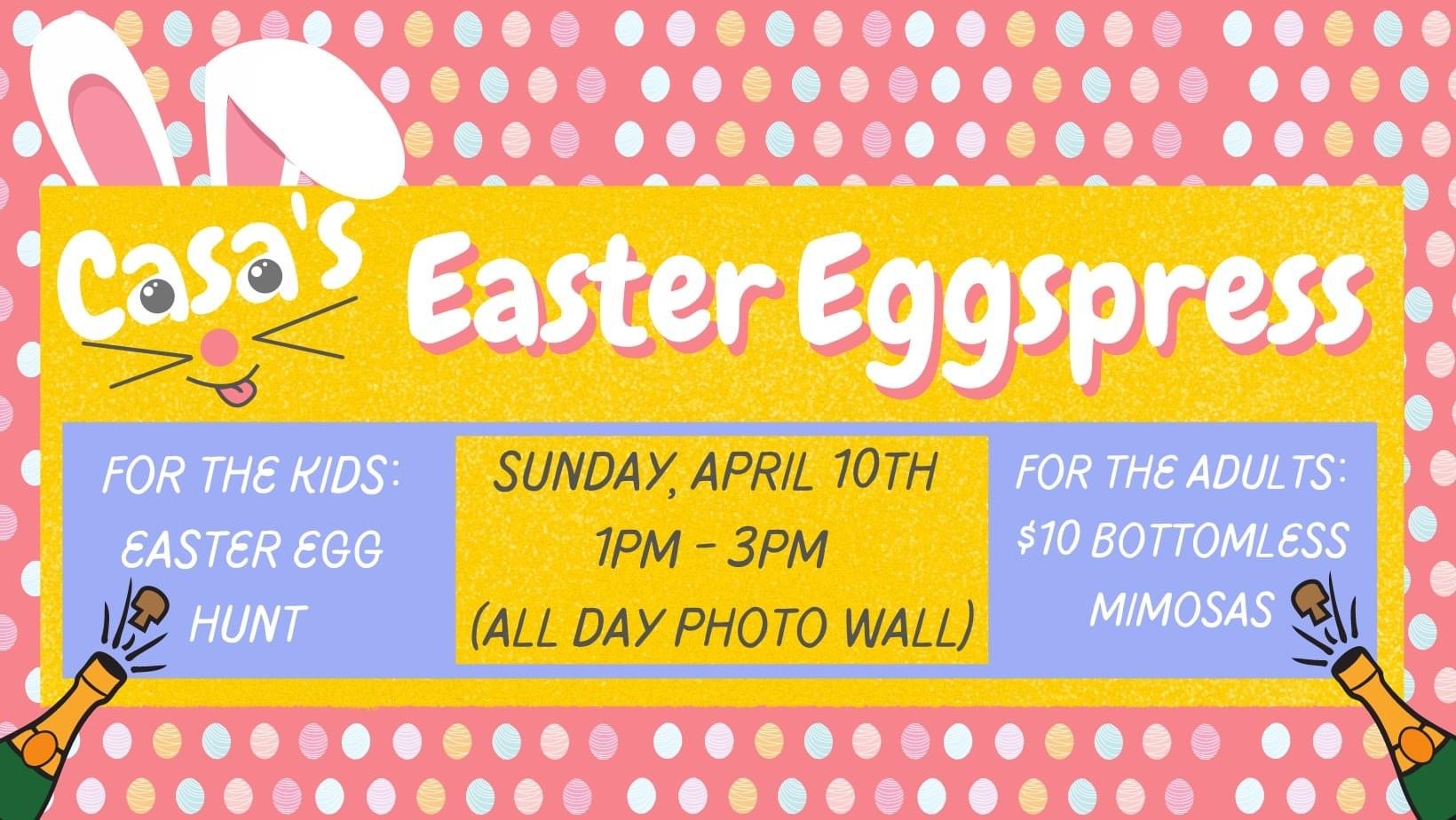 Casa Easter Eggspress!