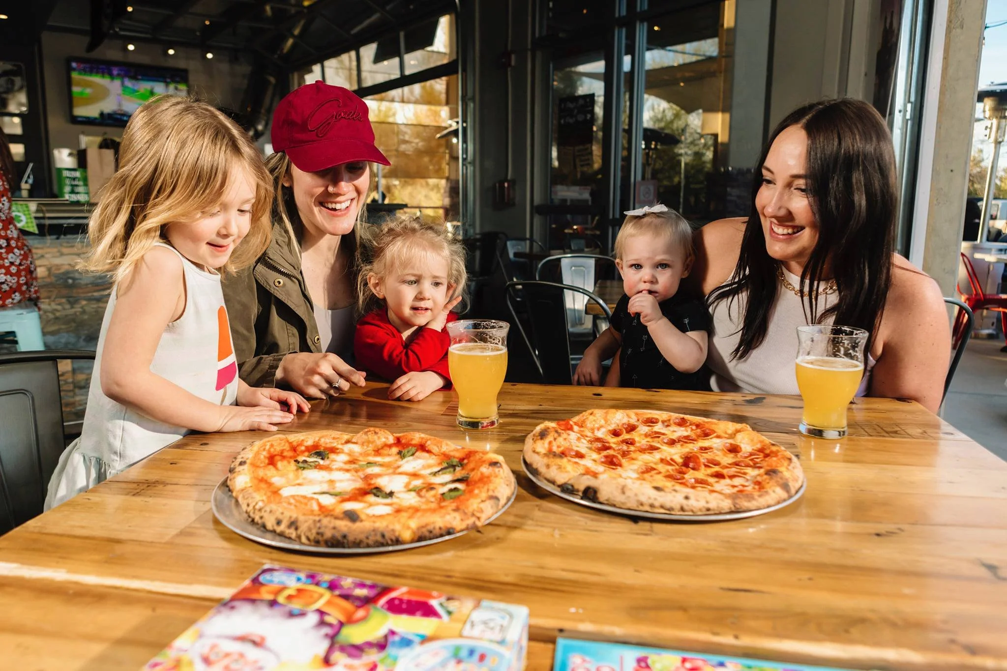 Pizza night at Casa Marana in Marana Arizona
