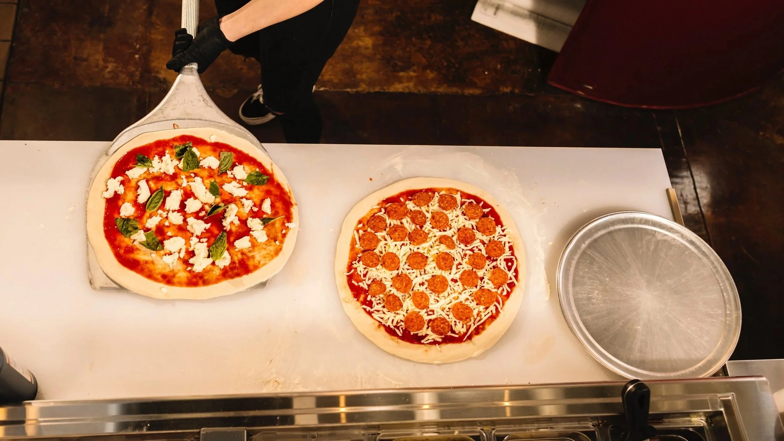 Neapolitan pizza at Casa Marana in Marana AZ