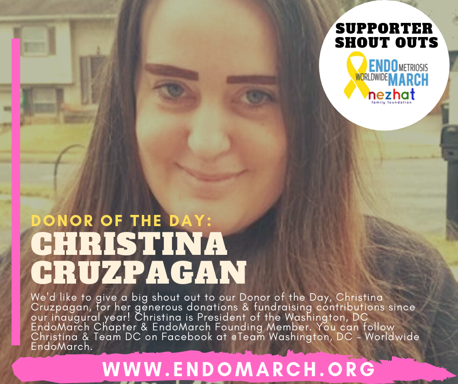 2020 donor of the day shout out Christina Cruzpagan team dc fundraiser founding member.png